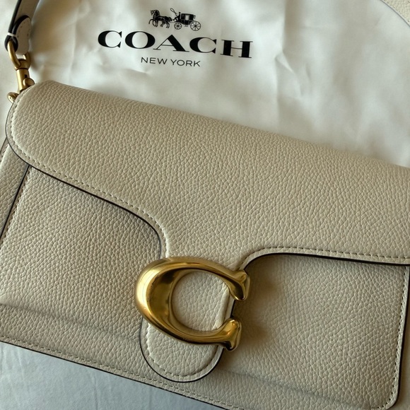Coach tabby 26 shoulder bag in Chalk - Picture 2 of 4